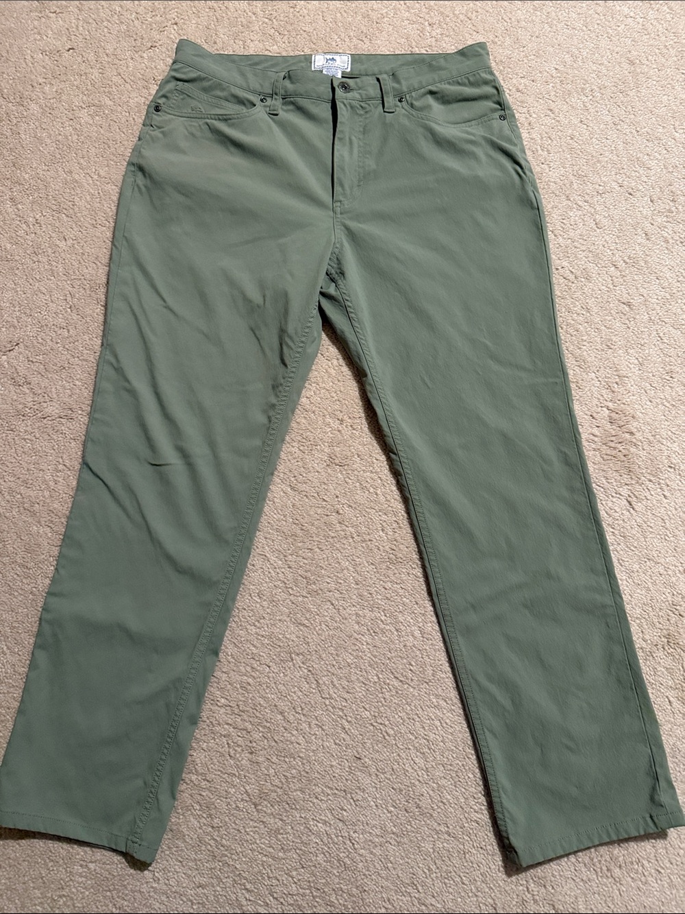 Southern Tide Olive Green Chinos